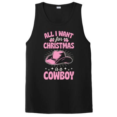 All I Want For Christmas Is A Cow Funny Cute Horse Gift PosiCharge Competitor Tank