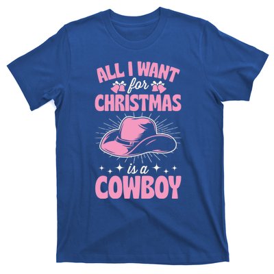 All I Want For Christmas Is A Cow Funny Cute Horse Gift T-Shirt