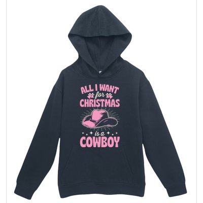 All I Want For Christmas Is A Cow Funny Cute Horse Gift Urban Pullover Hoodie