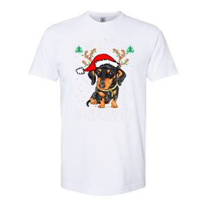 All I Want For Christmas Is More Dog Dachshund Christmas Funny Gift Softstyle CVC T-Shirt