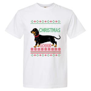 All I Want For Christmas Is A Dachshund Gift Garment-Dyed Heavyweight T-Shirt