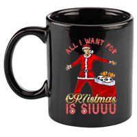 All I Want For Christmas Is Siuuu Funny Meaningful Gift Meaningful Gift 11oz C Handle Ceramic Mug