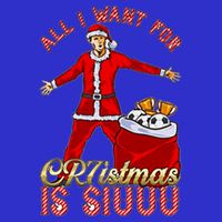 All I Want For Christmas Is Siuuu Funny Meaningful Gift Meaningful Gift 16 in Basic Backpack