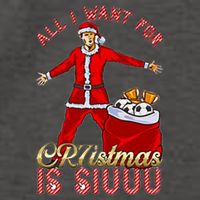 All I Want For Christmas Is Siuuu Funny Meaningful Gift Meaningful Gift Vector Backpack