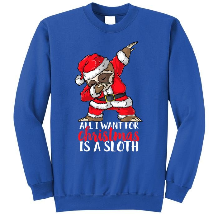 All I Want For Christmas Sloth Merry Slothmas Pajama Funny Gift Sweatshirt