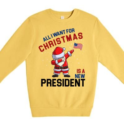 All I Want For Christmas Is A New President Premium Crewneck Sweatshirt