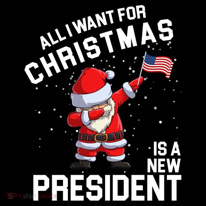 All I Want For Christmas Is A New President Wool Snapback Cap
