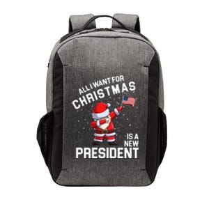 All I Want For Christmas Is A New President Vector Backpack