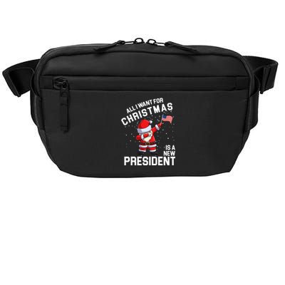 All I Want For Christmas Is A New President Crossbody Pack