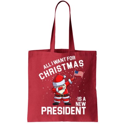 All I Want For Christmas Is A New President Tote Bag