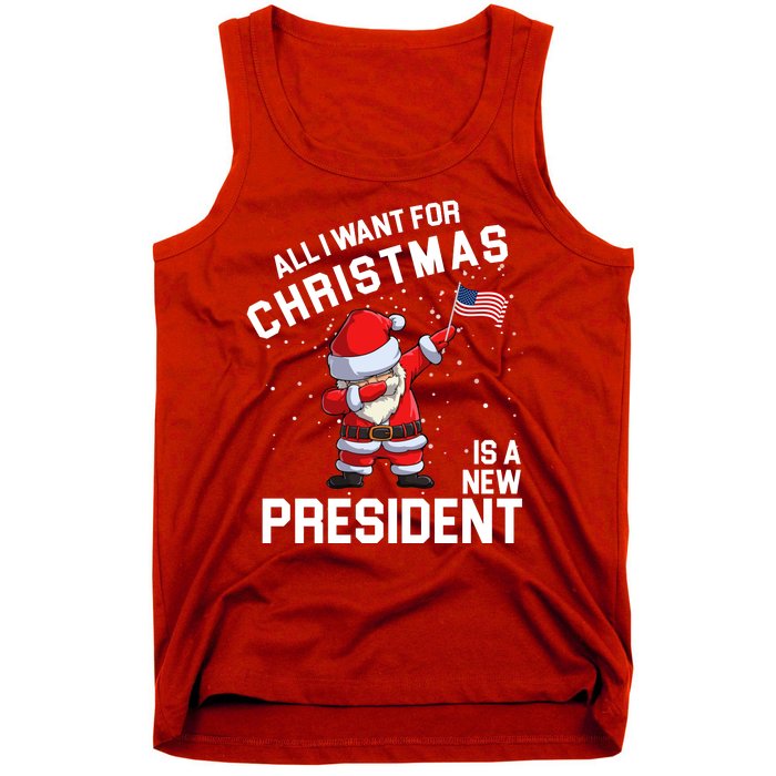 All I Want For Christmas Is A New President Tank Top