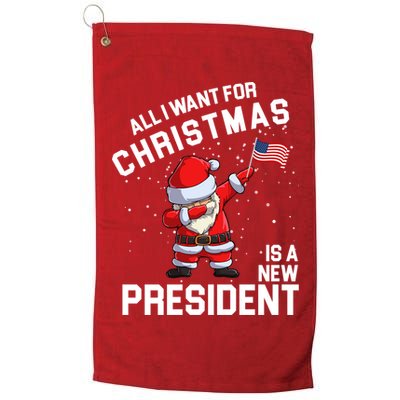 All I Want For Christmas Is A New President Golf Towel