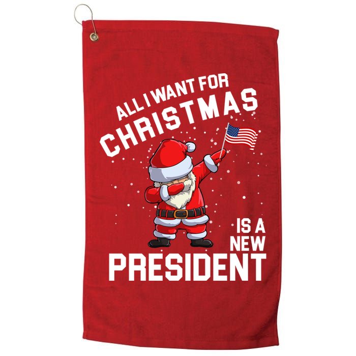 All I Want For Christmas Is A New President Golf Towel