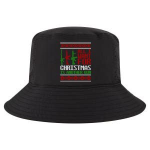 All I Want Is Guns Ugly Christmas Hunting Military Gift Cool Comfort Performance Bucket Hat