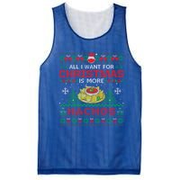 All I Want Is Nachos Christmas Pajama Mexican Food Party Mesh Reversible Basketball Jersey Tank