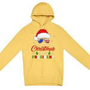 All I Want For Christmas Is A New President Xmas USA Santa Premium Pullover Hoodie