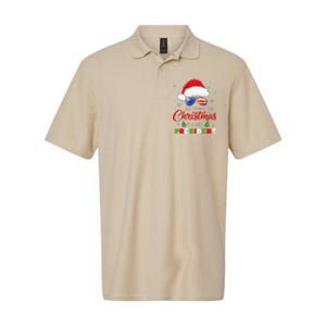 All I Want For Christmas Is A New President Xmas USA Santa Softstyle Adult Sport Polo