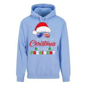 All I Want For Christmas Is A New President Xmas USA Santa Unisex Surf Hoodie