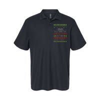 All I Want For Christmas New President Ugly Xmas Softstyle Adult Sport Polo