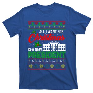 All I Want For Christmas Is A New President Xmas Sweater Gift T-Shirt