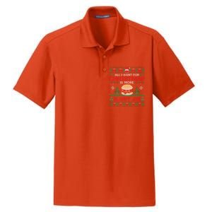 All I Want Is Sloppy Joe Christmas Party Funny Dry Zone Grid Polo