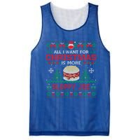 All I Want Is Sloppy Joe Christmas Party Funny Mesh Reversible Basketball Jersey Tank