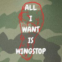 All I Want Is Wingstop Funny Apparel Legacy Tie Dye Trucker Hat