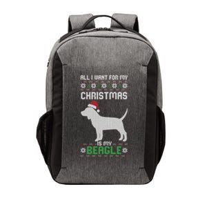 All I Want For My Christmas Poodle Cute Dog Ugly Xmas Pajama Gift Vector Backpack