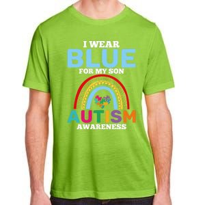 Autism I Wear For My Son Autism Awareness Month Autism Mom Funny Gift Adult ChromaSoft Performance T-Shirt