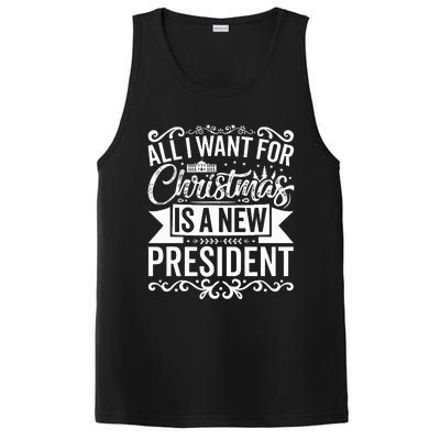 All I Want For Christmas Is A New President Xmas Sweater  PosiCharge Competitor Tank