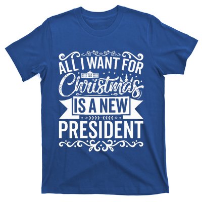 All I Want For Christmas Is A New President Xmas Sweater  T-Shirt