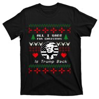 All I Want For Christmas Is Trump Back And New President T-Shirt