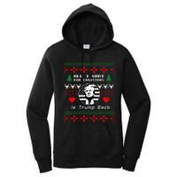 All I Want For Christmas Is Trump Back And New President Women's Pullover Hoodie