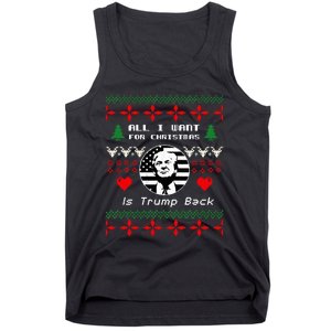 All I Want For Christmas Is Trump Back And New President Tank Top