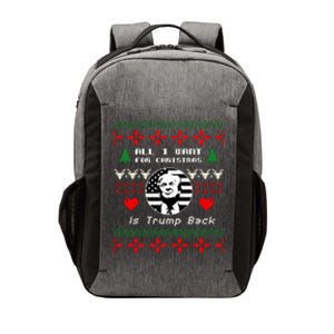 All I Want For Christmas Is Trump Back And New President Vector Backpack