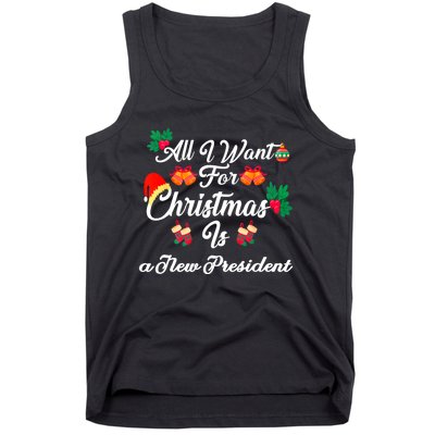 All I Want For Christmas Is New President Tank Top