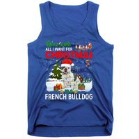 All I Want For Christmas Is A French Bulldog Family Pajamas Gift Tank Top