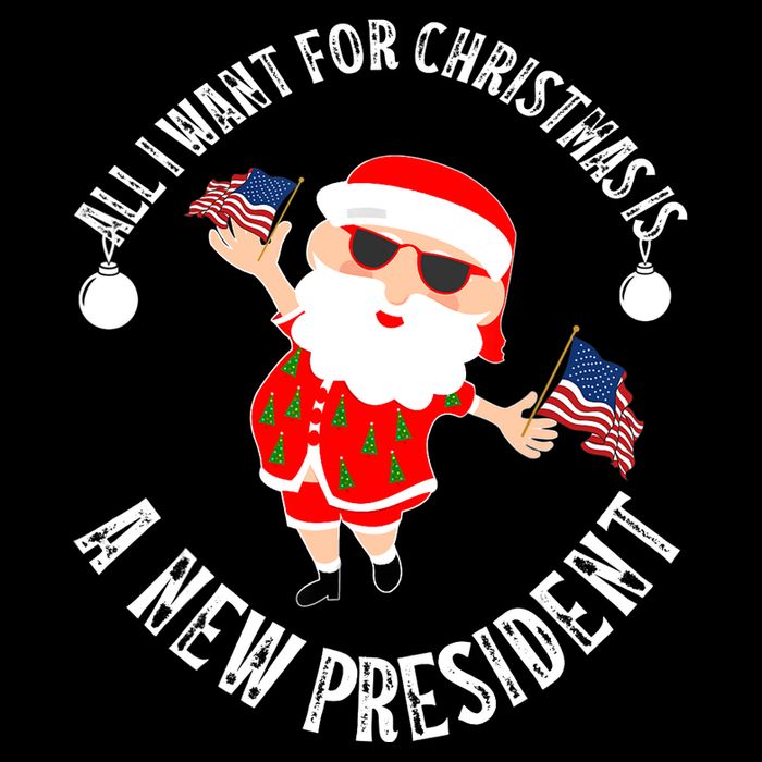 All I Want For Christmas Is A New President Gingerbread Man Impact Tech Backpack