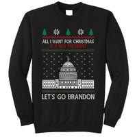 All I Want For Christmas Is A New President Let's Go Brandon Sweatshirt