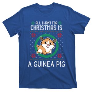 All I Want For Christmas Is A Guinea Pig Funny Xmas Sweater Gift T-Shirt