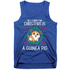 All I Want For Christmas Is A Guinea Pig Funny Xmas Sweater Gift Tank Top