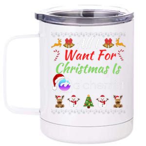 All I Want For Christmas Is Alchemist Coin Alchemist Crypto 12 oz Stainless Steel Tumbler Cup