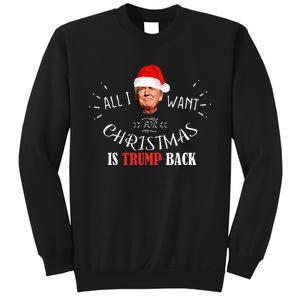 All I Want For Christmas Is Trump Back And New President Sweatshirt