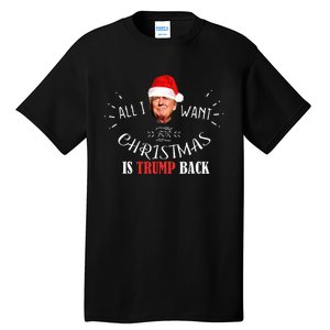 All I Want For Christmas Is Trump Back And New President Tall T-Shirt