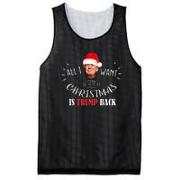 All I Want For Christmas Is Trump Back And New President Mesh Reversible Basketball Jersey Tank