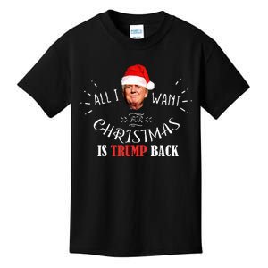 All I Want For Christmas Is Trump Back And New President Kids T-Shirt