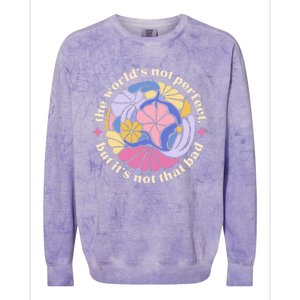 Alec If We Have Eachother Floral Art Benjamin Colorblast Crewneck Sweatshirt