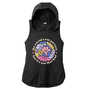 Alec If We Have Eachother Floral Art Benjamin Ladies PosiCharge Tri-Blend Wicking Draft Hoodie Tank