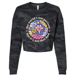 Alec If We Have Eachother Floral Art Benjamin Cropped Pullover Crew