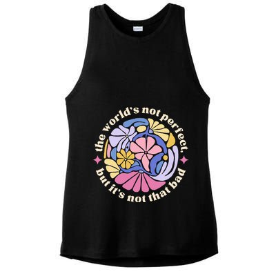 Alec If We Have Eachother Floral Art Benjamin Ladies PosiCharge Tri-Blend Wicking Tank